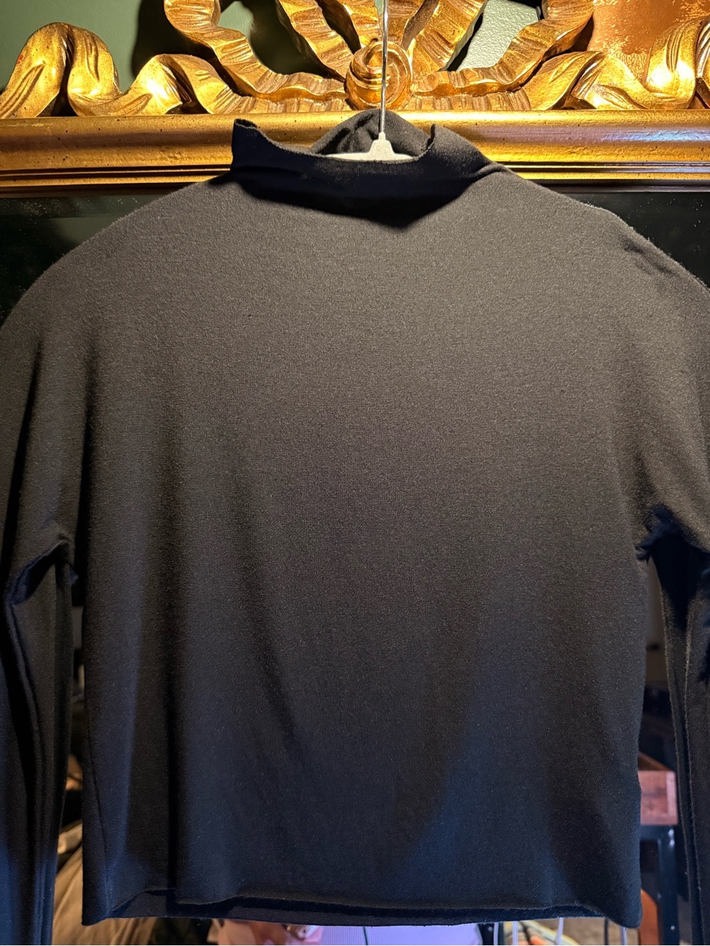 Joah Brown Cropped Modal Turtleneck - Picture 4 of 10